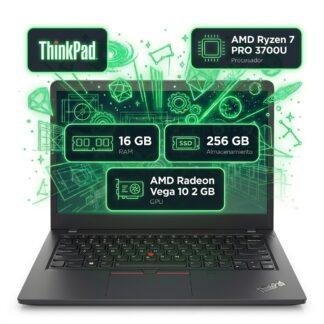 Lenovo T495: Laptop con AMD Ryzen 7 PRO