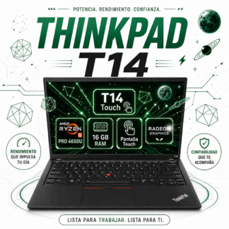 Lenovo ThinkPad T14 - AMD Ryzen 5 PRO, 16GB RAM